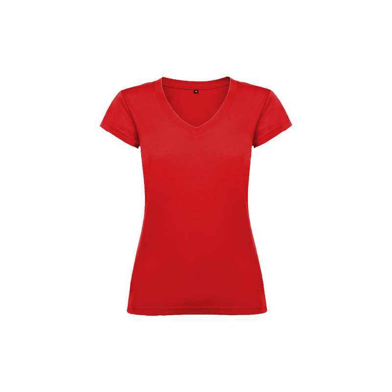 T-shirt con scollo a V da donna - cod. PR6646