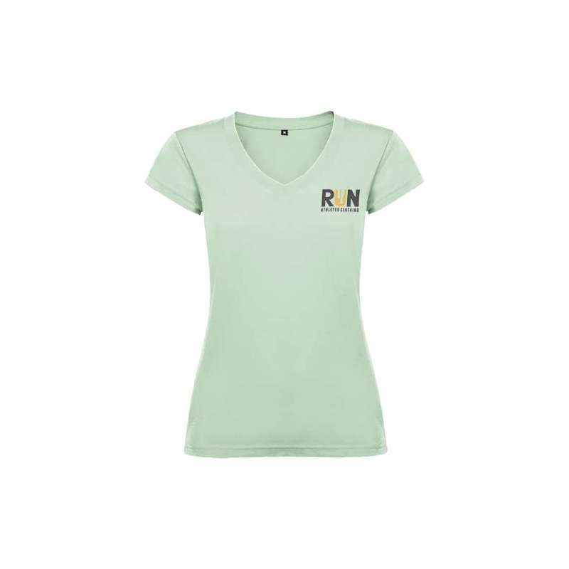T-shirt con scollo a V da donna - cod. PR6646
