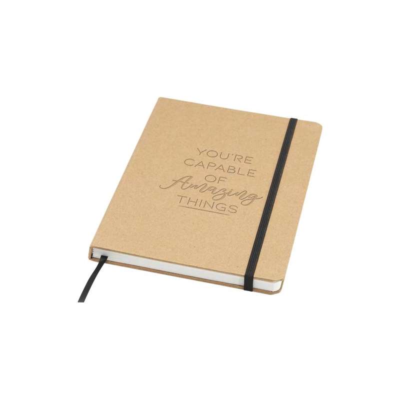 Blocco note A5 da stampare con logo con 80 fogli a righe - cod. P107366