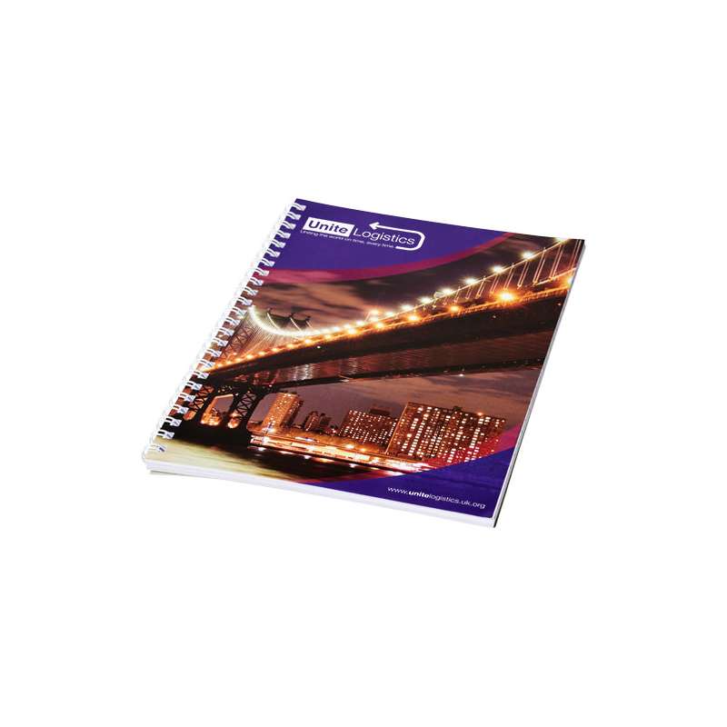 Blocco note a spirale A4 da personalizzare - cod. P21292
