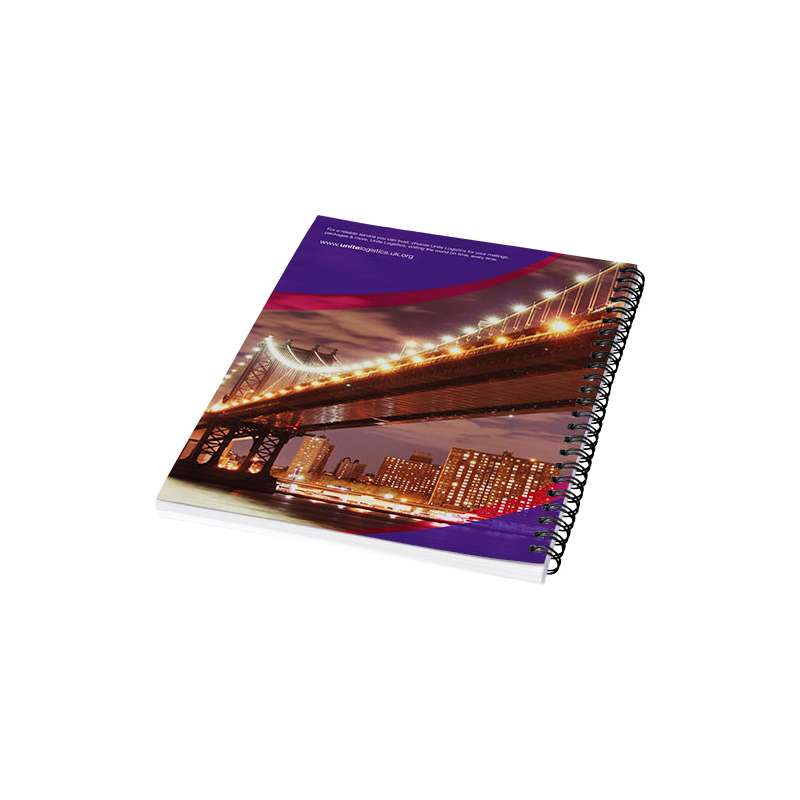 Blocco note a spirale A4 da personalizzare - cod. P21292
