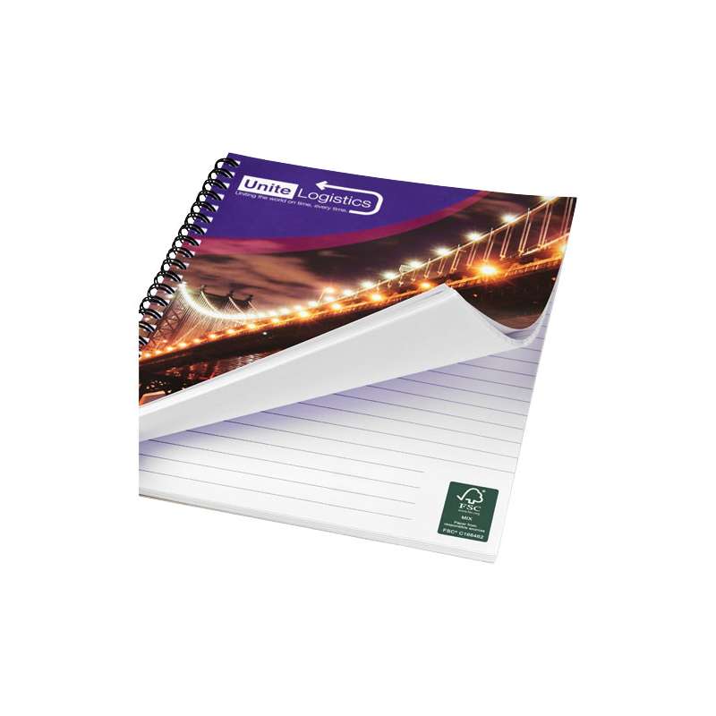 Blocco note a spirale A4 da personalizzare - cod. P21292