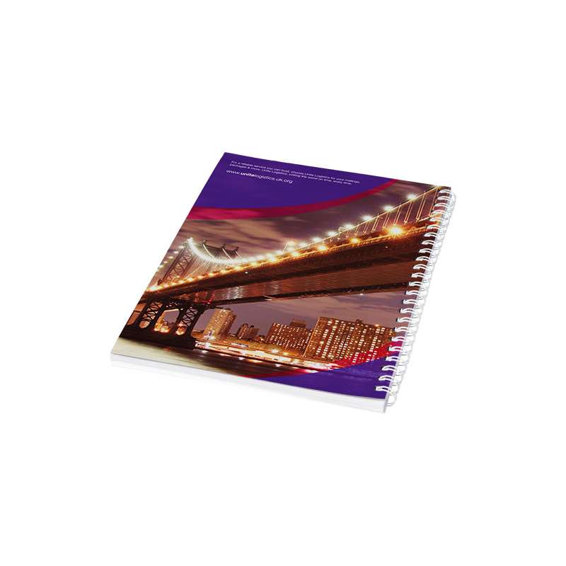 Blocco note a spirale A4 da personalizzare - cod. P21292