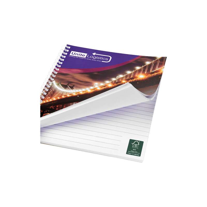 Blocco note a spirale A4 da personalizzare - cod. P21292