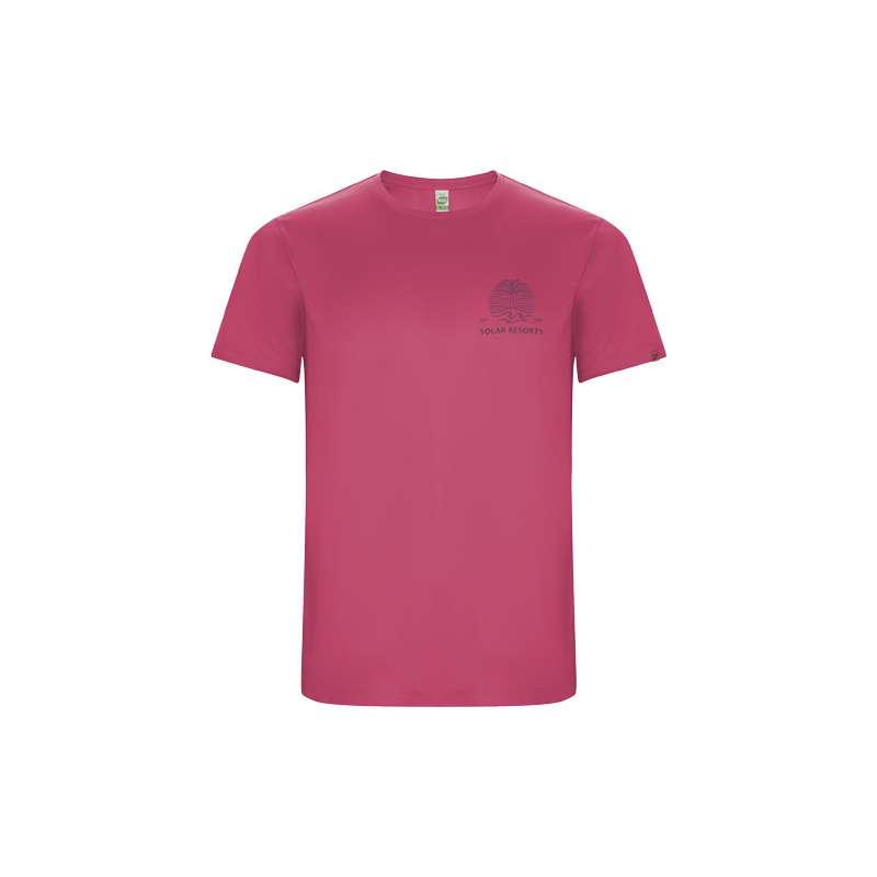 T-shirt sportiva a maniche corte da uomo personalizzata con scritte - cod. PR0427