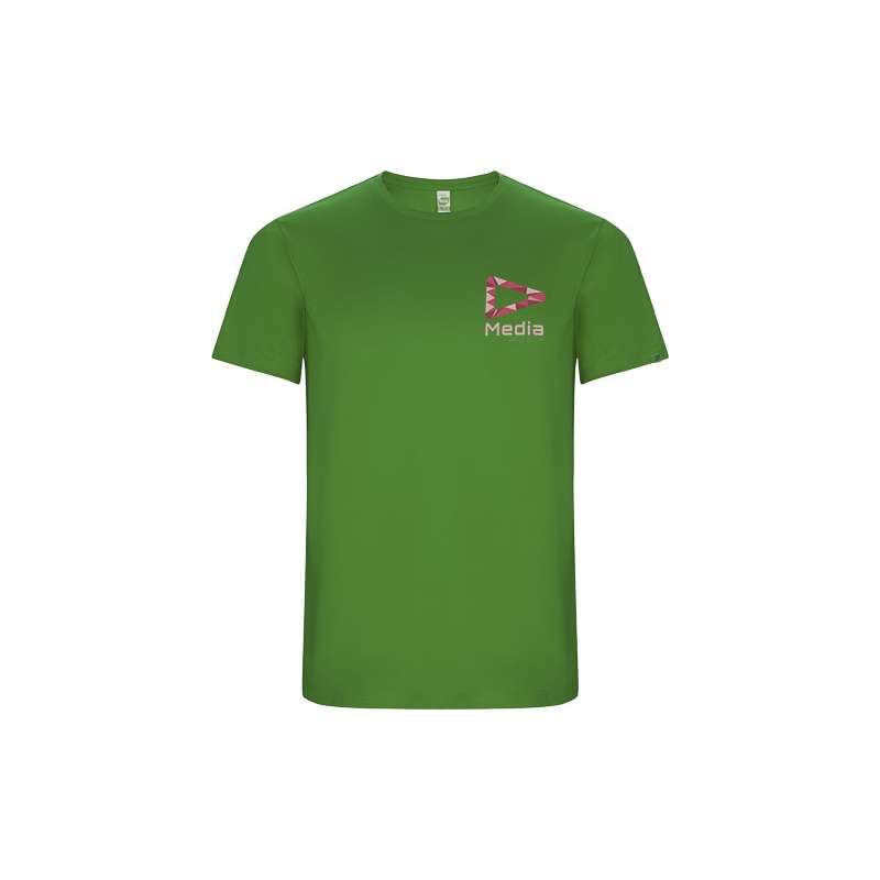 T-shirt sportiva a maniche corte da uomo personalizzata con scritte - cod. PR0427