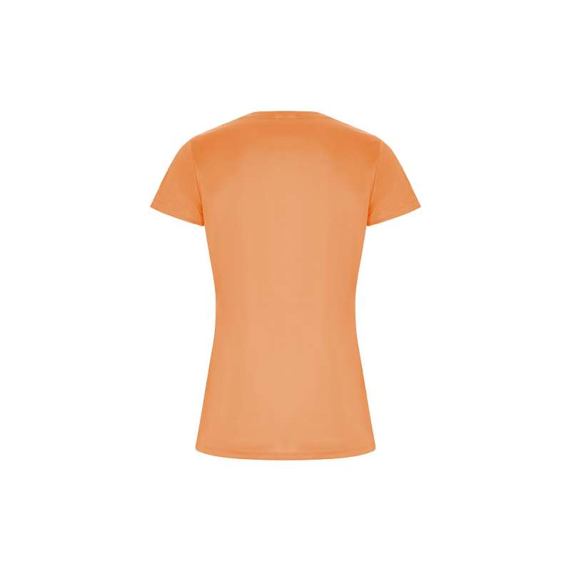T-shirt sportiva personalizzata con logo a maniche corte da donna - cod. PR0428