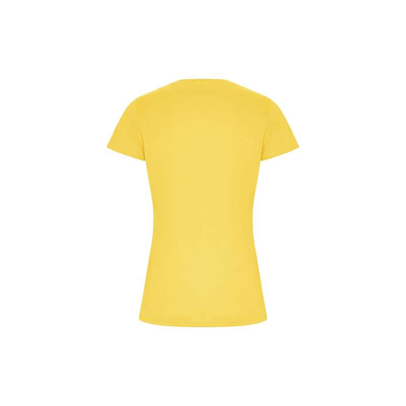 T-shirt sportiva personalizzata con logo a maniche corte da donna - cod. PR0428