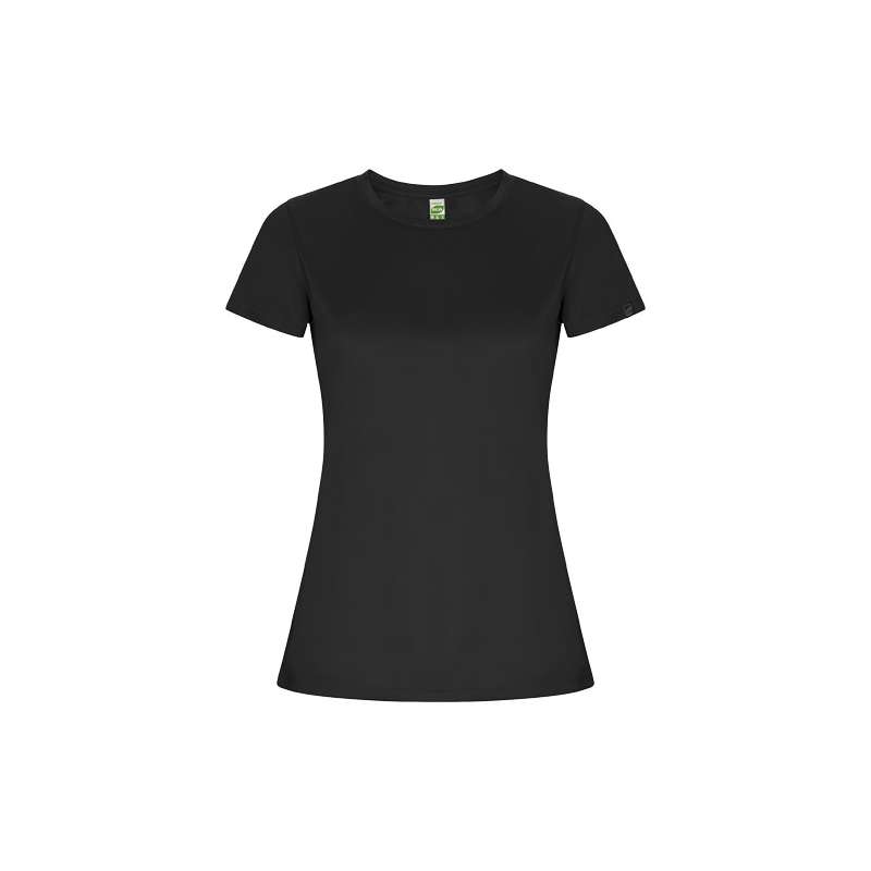 T-shirt sportiva personalizzata con logo a maniche corte da donna - cod. PR0428