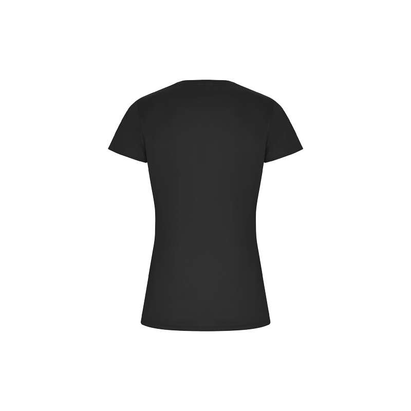 T-shirt sportiva personalizzata con logo a maniche corte da donna - cod. PR0428