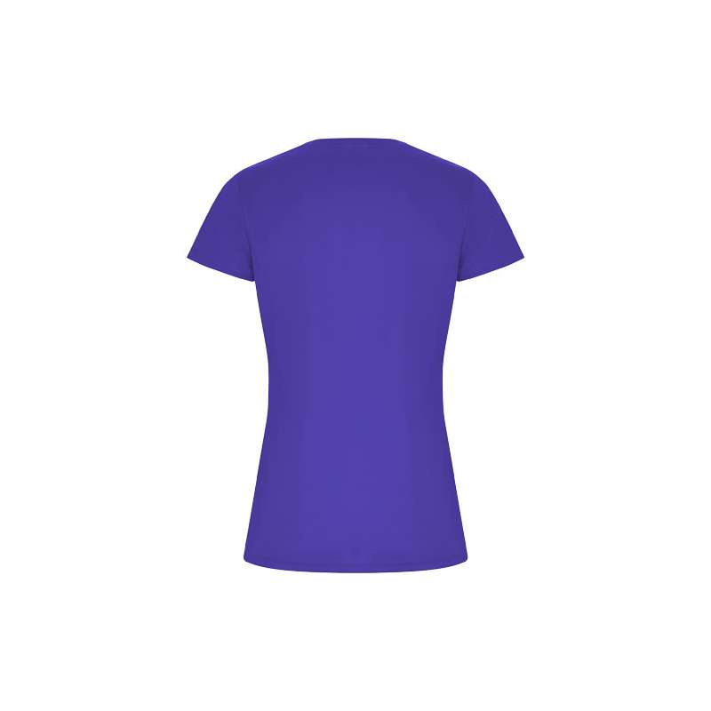 T-shirt sportiva personalizzata con logo a maniche corte da donna - cod. PR0428