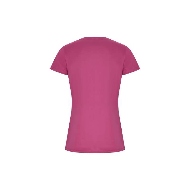 T-shirt sportiva personalizzata con logo a maniche corte da donna - cod. PR0428
