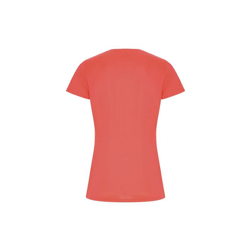 T-shirt sportiva personalizzata con logo a maniche corte da donna - cod. PR0428