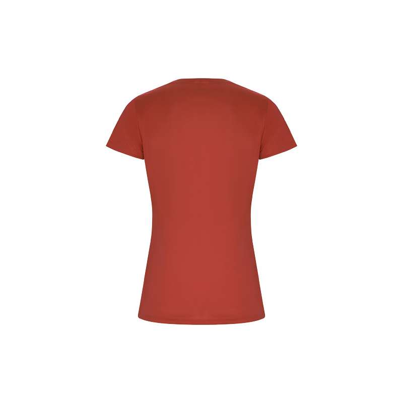 T-shirt sportiva personalizzata con logo a maniche corte da donna - cod. PR0428