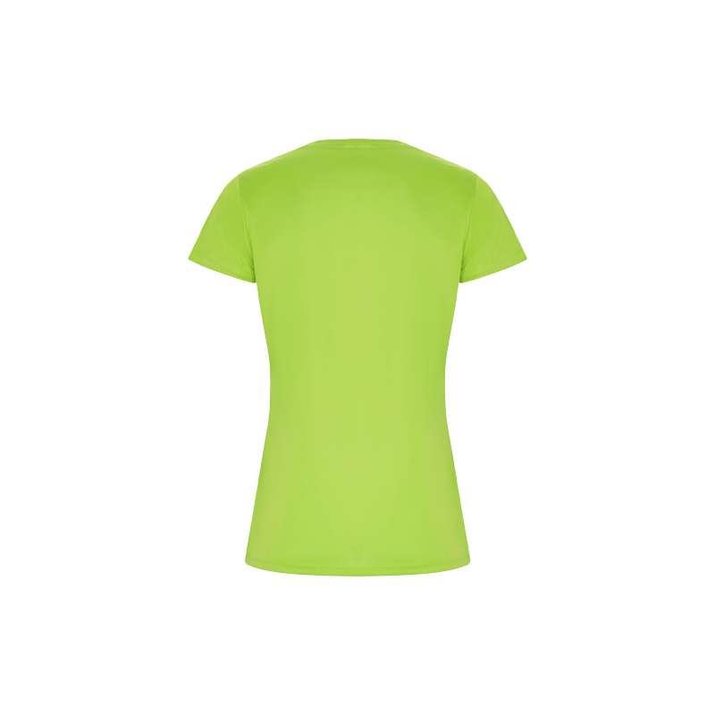 T-shirt sportiva personalizzata con logo a maniche corte da donna - cod. PR0428