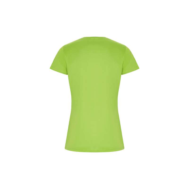 T-shirt sportiva personalizzata con logo a maniche corte da donna - cod. PR0428