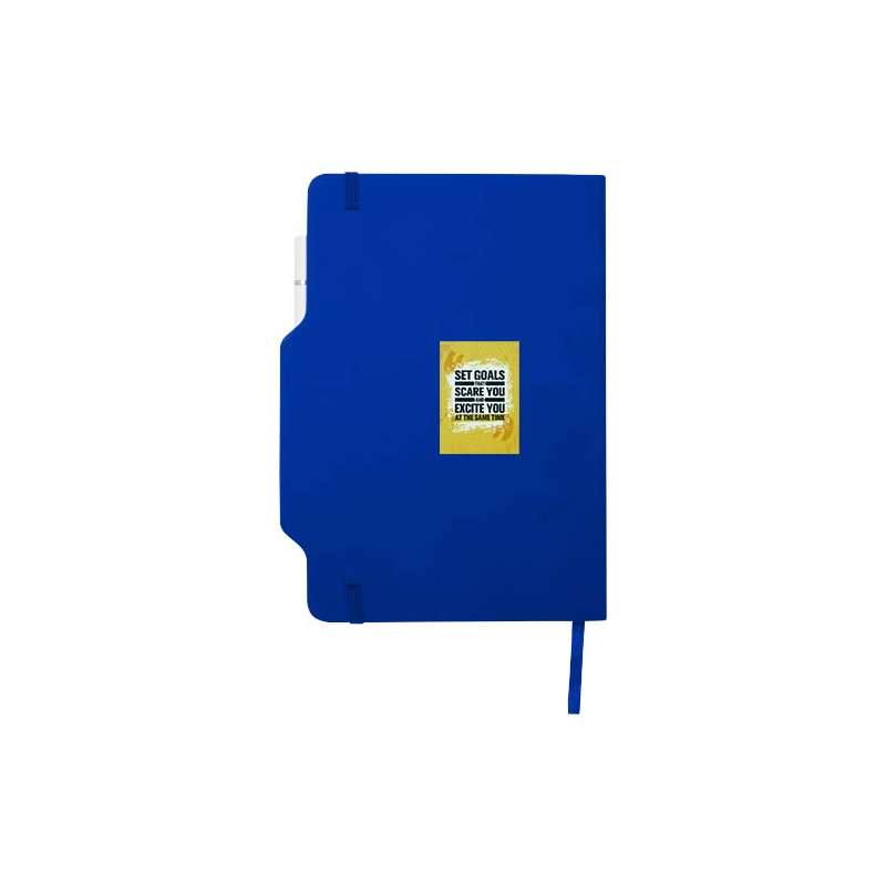Blocco note formato A5 con copertina rigida e combinazione di penna e matita Nexus - cod. P107969