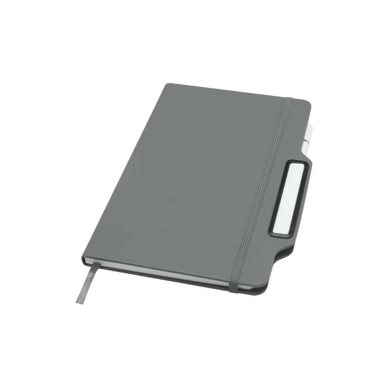 Blocco note formato A5 con copertina rigida e combinazione di penna e matita Nexus - cod. P107969
