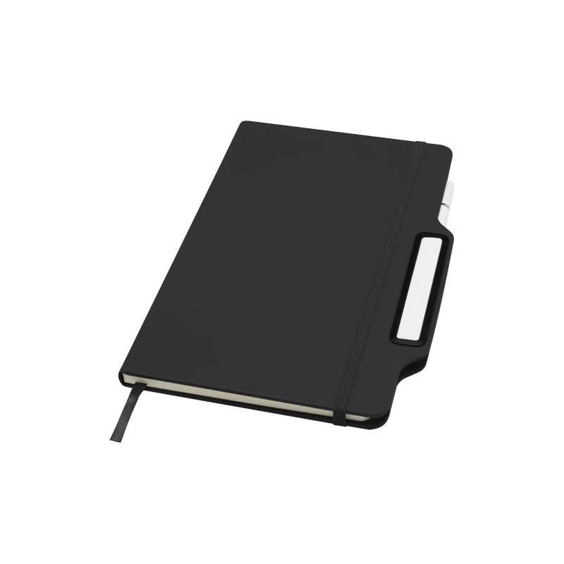 Blocco note formato A5 con copertina rigida e combinazione di penna e matita Nexus - cod. P107969
