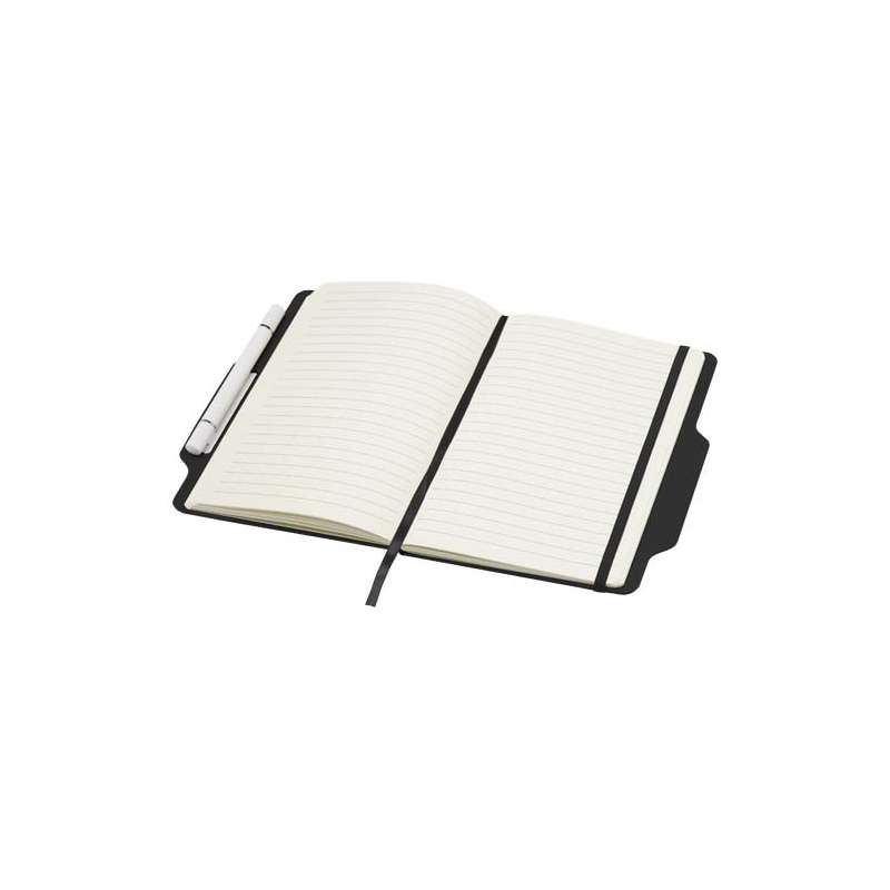 Blocco note formato A5 con copertina rigida e combinazione di penna e matita Nexus - cod. P107969
