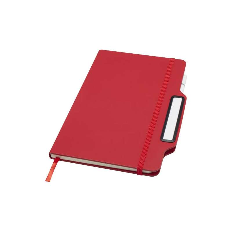 Blocco note formato A5 con copertina rigida e combinazione di penna e matita Nexus - cod. P107969