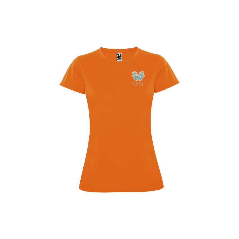 T-shirt traspirante da donna da stampare - cod. PR0423