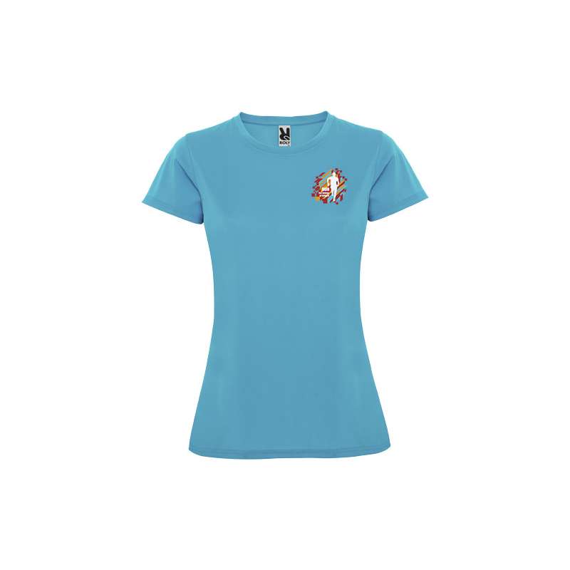 T-shirt traspirante da donna da stampare - cod. PR0423