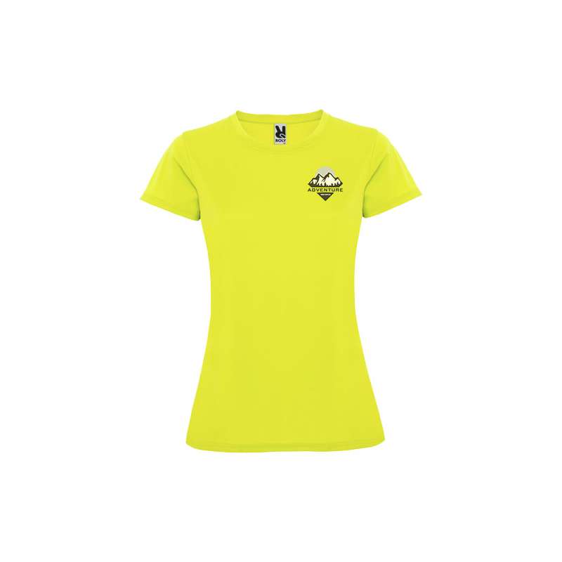 T-shirt traspirante da donna da stampare - cod. PR0423