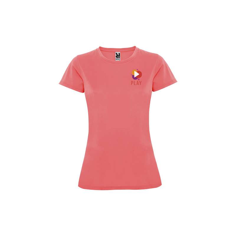 T-shirt traspirante da donna da stampare - cod. PR0423