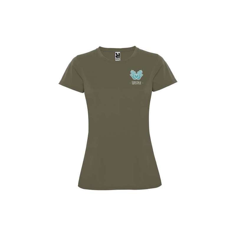 T-shirt traspirante da donna da stampare - cod. PR0423