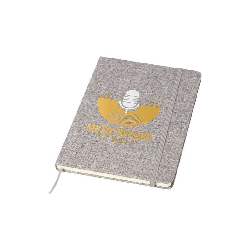 Blocco note A5 personalizzato con logo con 80 fogli a righe - cod. P107900