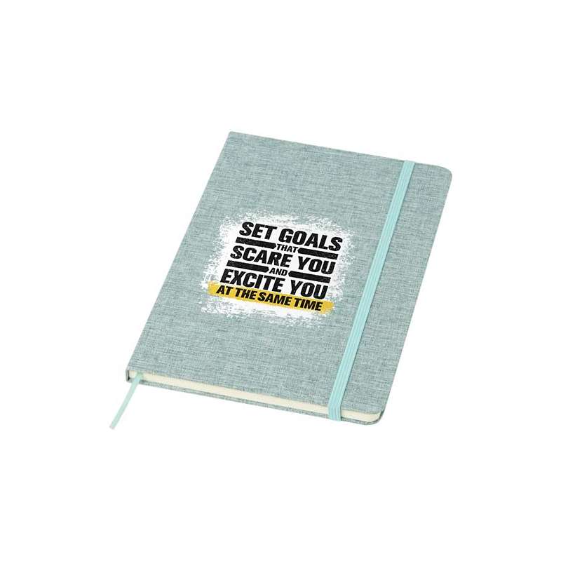 Blocco note A5 personalizzato con logo con 80 fogli a righe - cod. P107900