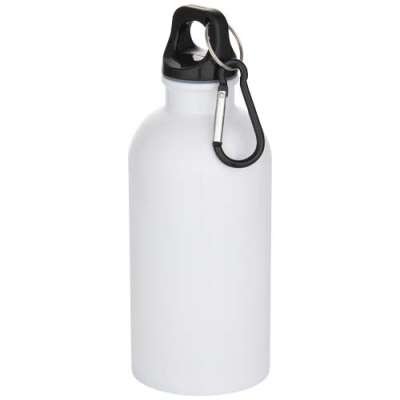 Borraccia da 400 ml in acciaio inossidabile certificato RCS a parete singola adatta per stampa a sublimazione con - cod. P100873