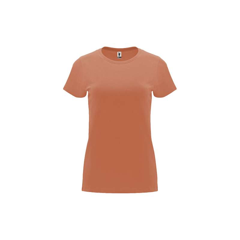 T-shirt a maniche corte da donna da serigrafare con scritte - cod. PR6683