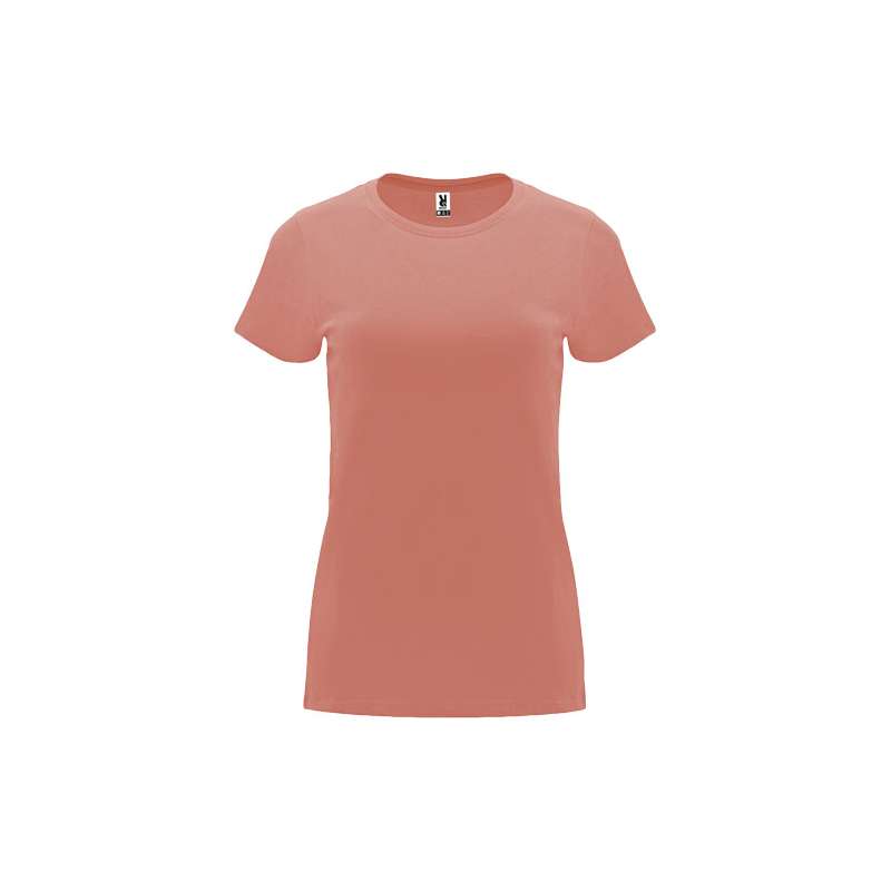 T-shirt a maniche corte da donna da serigrafare con scritte - cod. PR6683