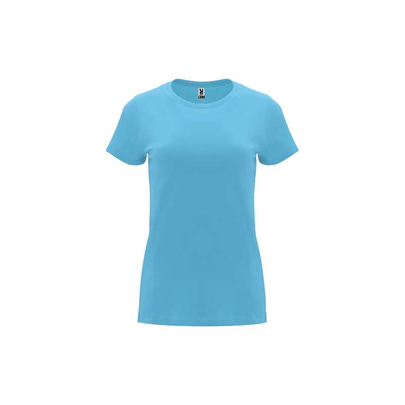 T-shirt a maniche corte da donna da serigrafare con scritte - cod. PR6683