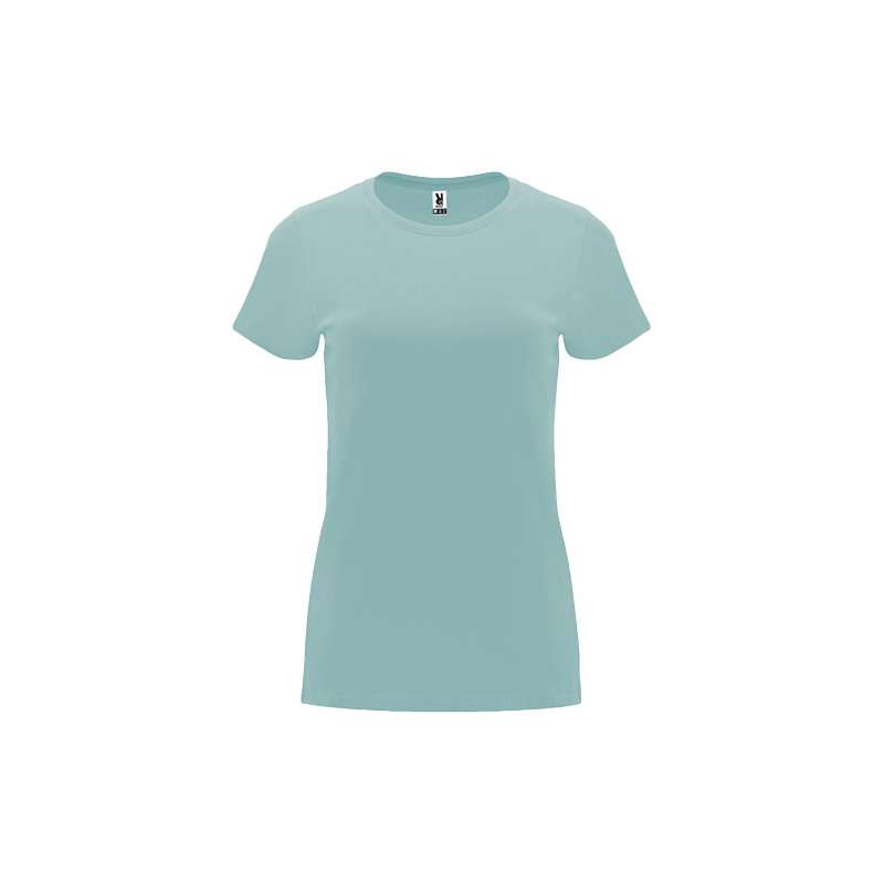 T-shirt a maniche corte da donna da serigrafare con scritte - cod. PR6683
