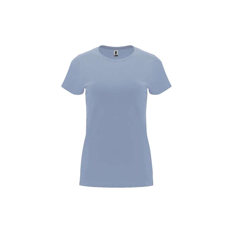 T-shirt a maniche corte da donna da serigrafare con scritte - cod. PR6683