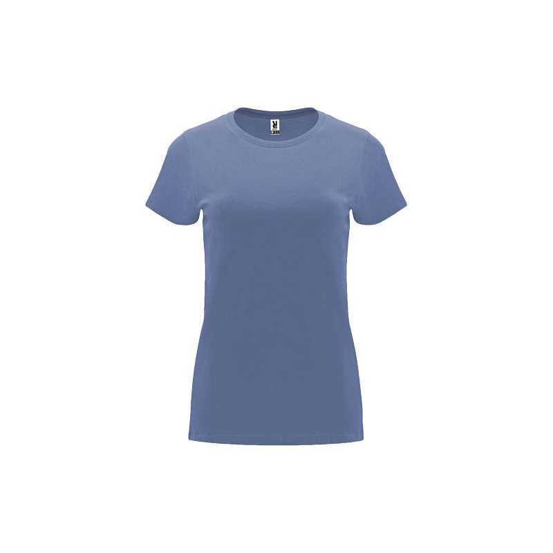 T-shirt a maniche corte da donna da serigrafare con scritte - cod. PR6683