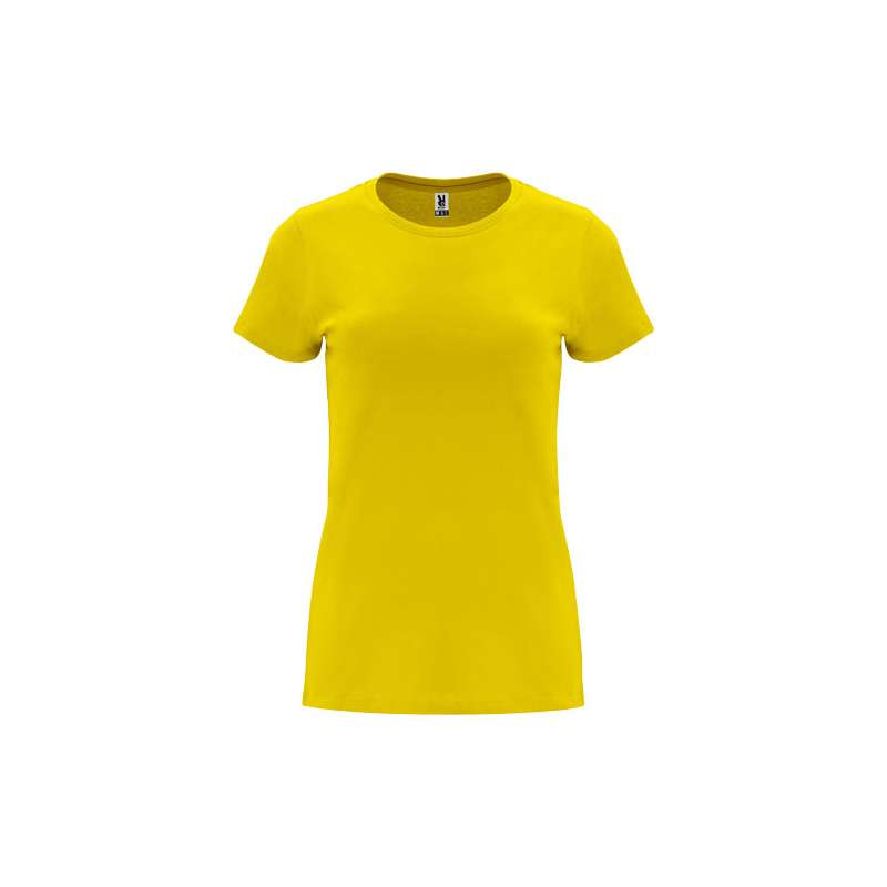 T-shirt a maniche corte da donna da serigrafare con scritte - cod. PR6683