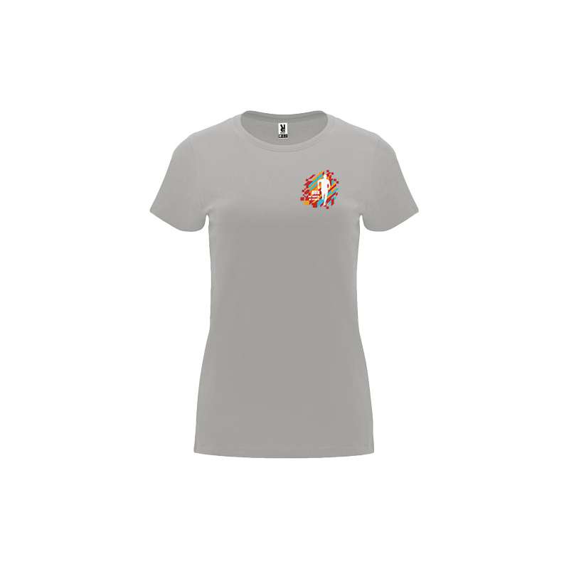 T-shirt a maniche corte da donna da serigrafare con scritte - cod. PR6683