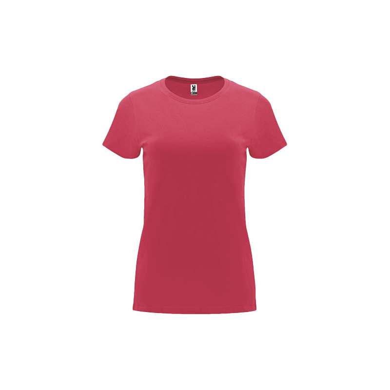 T-shirt a maniche corte da donna da serigrafare con scritte - cod. PR6683