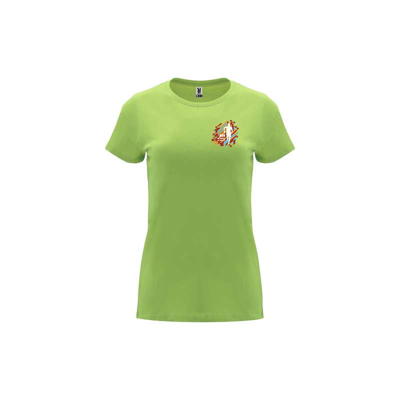 T-shirt a maniche corte da donna da serigrafare con scritte - cod. PR6683