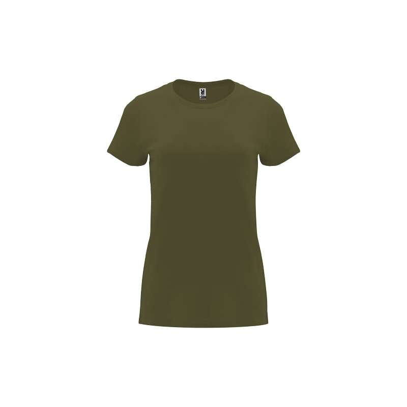 T-shirt a maniche corte da donna da serigrafare con scritte - cod. PR6683