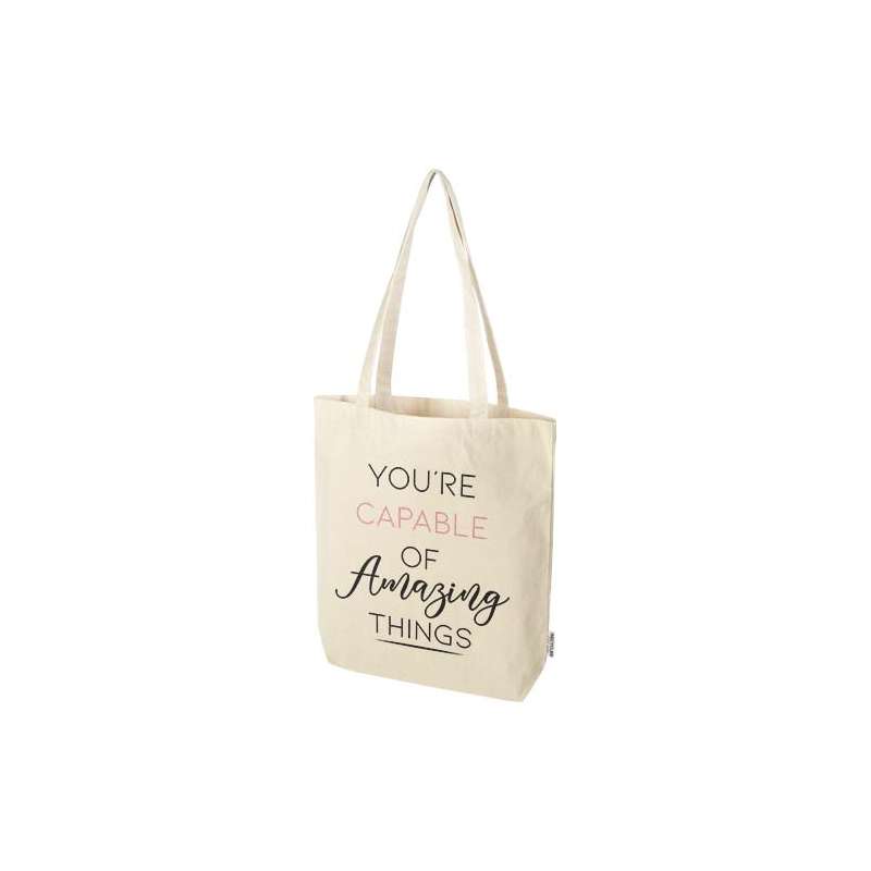 Shopping bags con logo e scritte f.to 38x42 cm. - cod. P120736