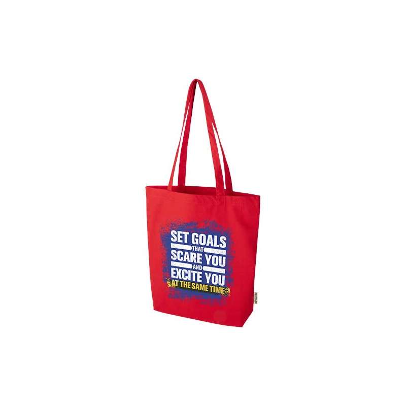 Shopping bags con logo e scritte f.to 38x42 cm. - cod. P120736