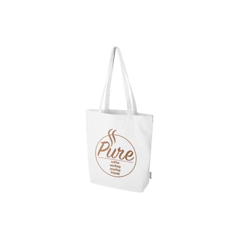 Shopping bags con logo e scritte f.to 38x42 cm. - cod. P120736