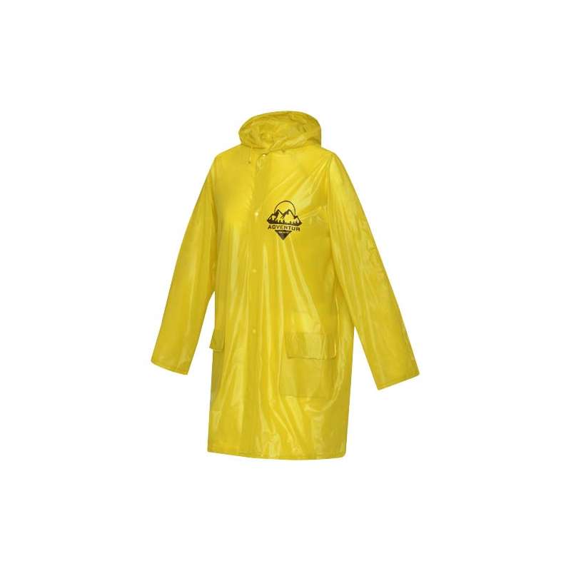 Impermeabile con scritte stampate - cod. P113330