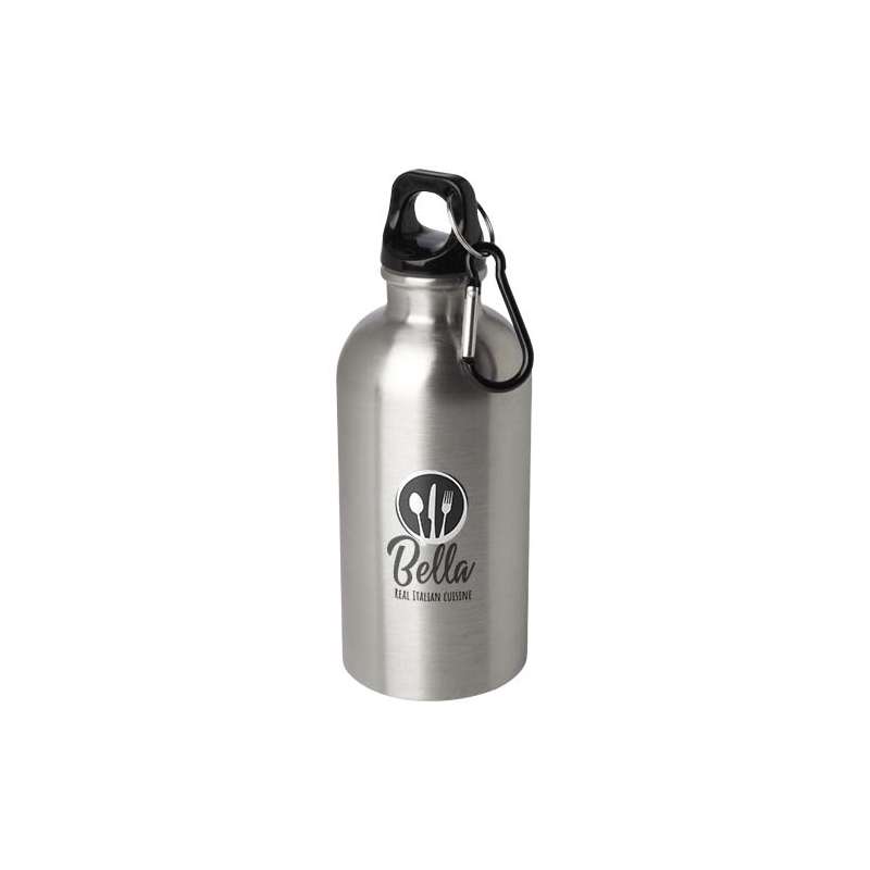 Borraccia da 400 ml in acciaio inossidabile - cod. P100860