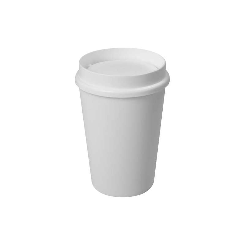 Bicchiere Americano® da 300 ml con coperchio a 360° da stampare - cod. P210276